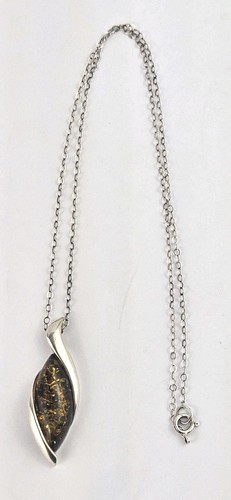 Sterling silver green baltic - silver,