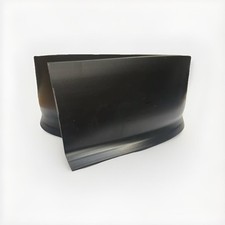 Black PVC sit-on Skirting