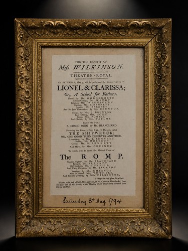 Original 1794 theatre - theatre, royal