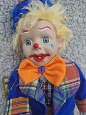 Porcelain Boy Doll as Clown