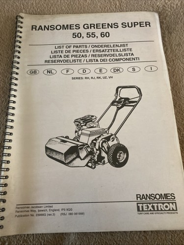 Ransomes textron greens - greens, super