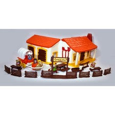 Vintage Weebles Western Play