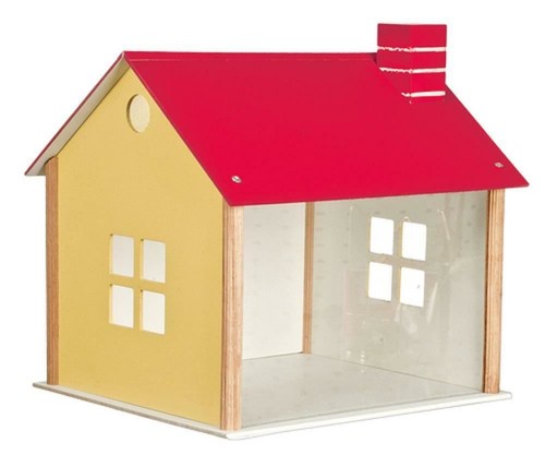 Dolls house display room - dolls,