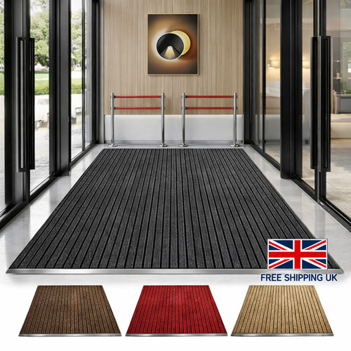 Rubber backed door mat non - rubber,