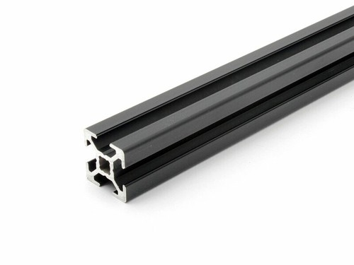 2020 black aluminium - black, extrusion