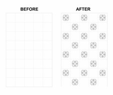 Mosaic Tile Stickers Transfers