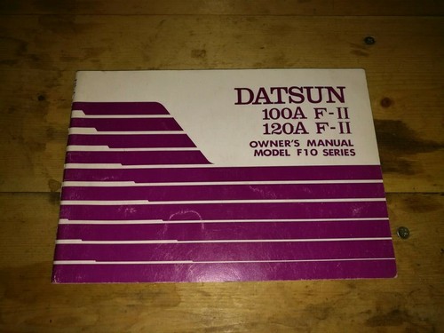 Datsun nissan f10 fii 100a - datsun,