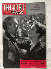 1956 THEATRE WORLD MAGAZINE RON MOODY TITO GOBBI HILDE GUDEN LOIS SMITH