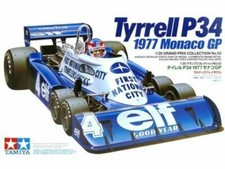 TAMIYA 20053 Tyrrell P34 Monaco 1977 1:20 F1 Car Model Kit