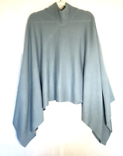 M&S Poncho OS Pale Blue Turtle
