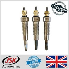  3x Heater Glow Plugs for Kubota V1402 V1702 V1902 D1302 Replaces 15401-65510
