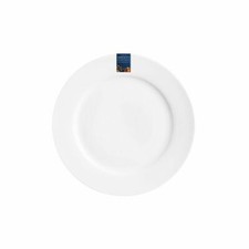 Price & Kensington Durable Porcelain Rim Salad Plate 19cm - White