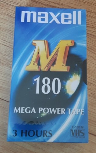Vhs maxwell 180 mega - maxwell,