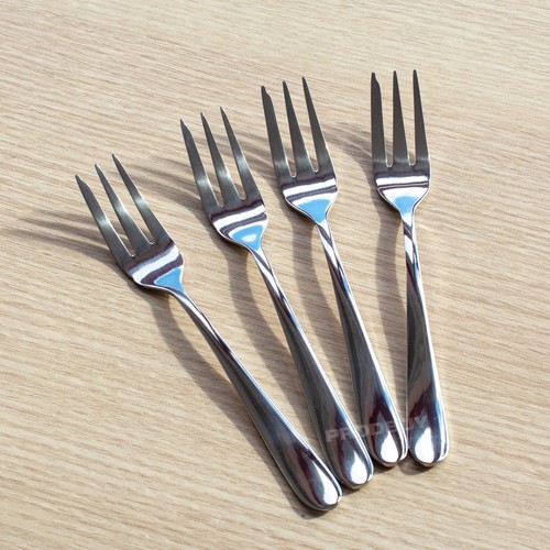 Pastry forks stainless steel - stainless,