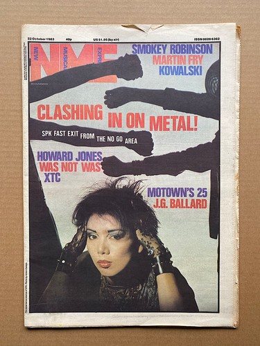 Spk nme magazine oct 1983 - magazine,