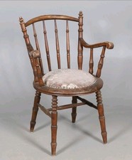 Antique Victorian Wooden Chair