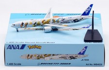 Aviation 1:400 ANA "Eevee Jet" Boeing B777-300ER Diecast Aircraft Model JA784A