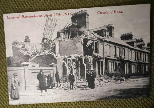 Antique postcard lowestoft - antique,