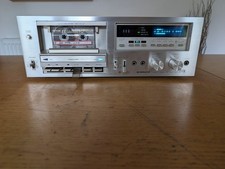 Pioneer CT-F750 Cassette Deck Auto Reverse Serviced New Belts Blue Line