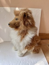 Vintage Play By Play Sheltie Soft Toy Plush Shetland Sheepdog Dog 15.25" Tall