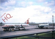 Picture Postcard:;EAST MIDLANDS AIRPORT, EMA, 1967, BALAIR DOUGLAS DC-6 (REPRO)