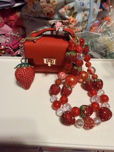 Bag charm keychain - charm,