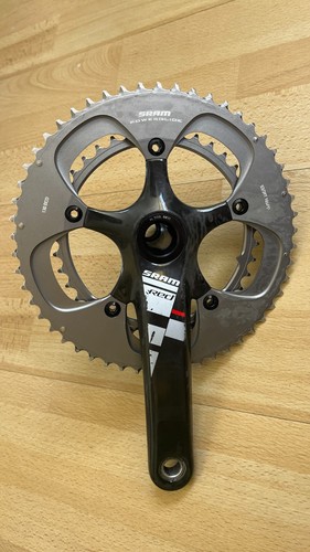 Sram red crankset - red, bb30