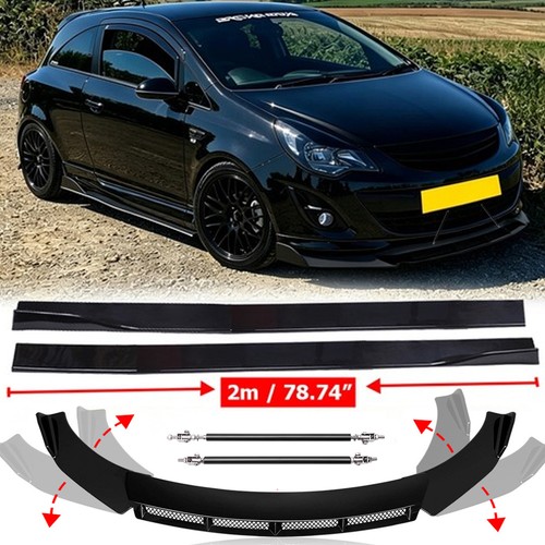 Front bumper lip splitter - front,