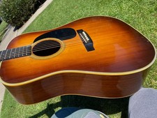 1975 Martin D-28 Sunburst