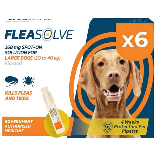 Vet strength dog flea - vet,