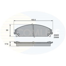 Brake Pads Set For Chrysler