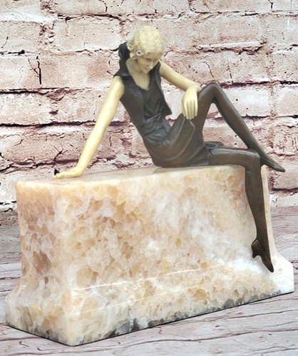 Art deco fashion model flapper - art,