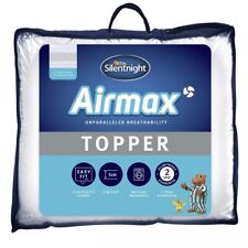 Silentnight Airmax King Size Mattress Topper - White