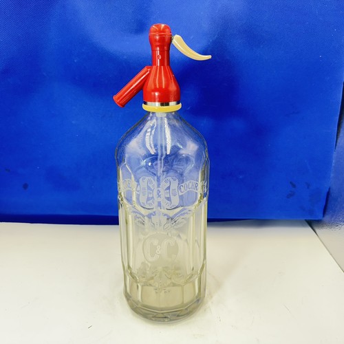 Soda syphon engraved - syphon,