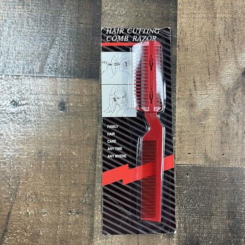 Unisex hair cutting comb razor - comb,