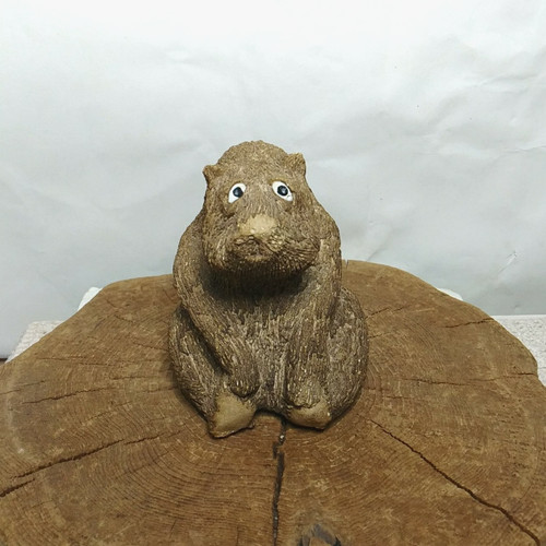 Vintage hand carved wooden - vintage,