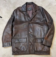 MILAN Mens Brown Leather