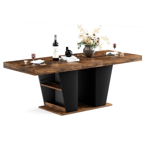 Rustic style extendable - 78.7"rustic-style,