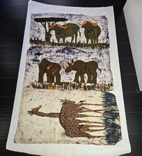 African hand dyed batik - dyed,