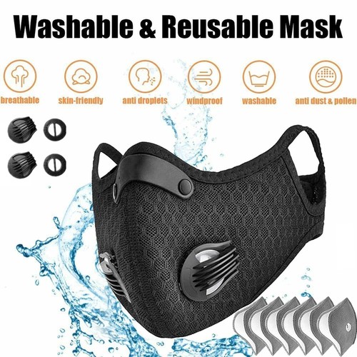 Reusable half face shield mask - reusable,