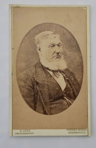 Cdv white bearded - white-bearded, man,