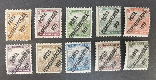 Czechoslovakia stamps 1919 - czechoslovakia,