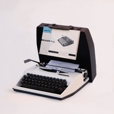 SCRIPT Font ADLER TIPPA Typewriter Working  New Ribbon Original Manual CURSIVE