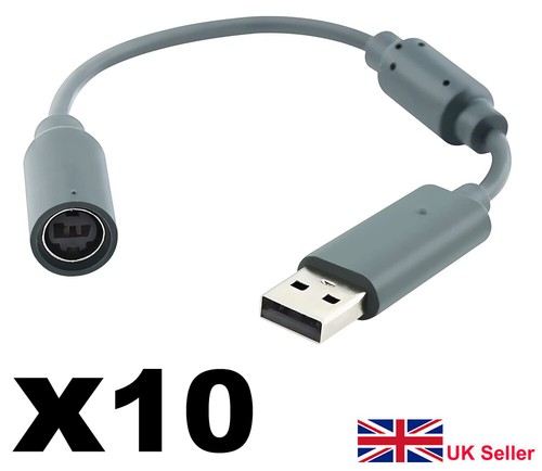 10x xbox 360 usb breakaway - 10x,