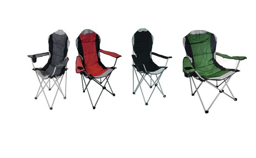 Folding camping chair deluxe - folding,