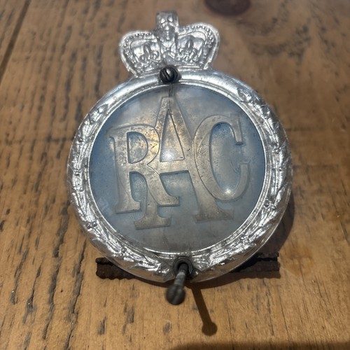Rac plastic badge automobilia - rac,