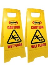bbey Pack of 2 Warning Caution