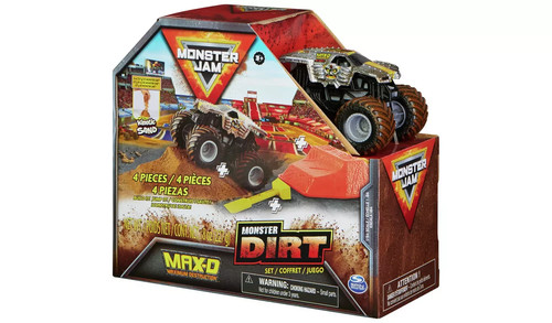 Monster jam kinetic sand - kinetic, dirt
