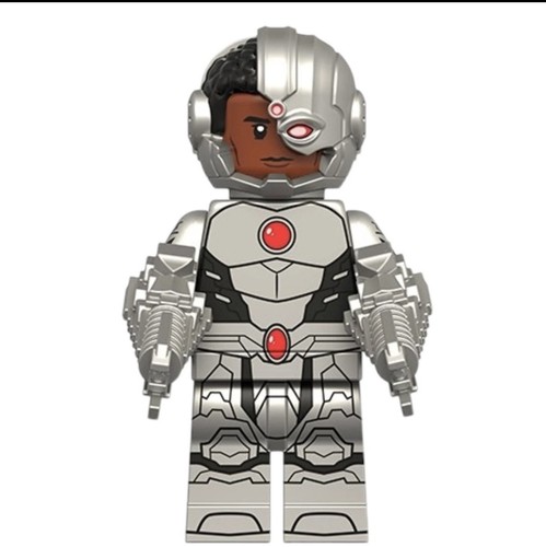 Cyborg minifigure custom - minifigure,