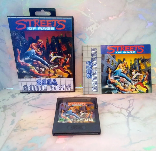 Sega game gear streets - game,